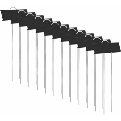 Etiquettes De Plantes, Marqueurs Etiquettes Plante, 12 Pcs Etiquette Jardin Métal Durable Antirouille Étiquettes Potager Marqueur Pour Fleur Légumes Graine Jardin Pépinière (Noir) 1 Etiquettes De Plantes, Marqueurs Etiquettes Plante, 12 Pcs Etiquette Jardin Métal Durable Antirouille Étiquettes Potager Marqueur Pour Fleur Légumes Graine Jardin Pépinière (Noir)