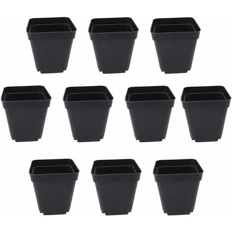 Petit Pot Carré De Fleur Plastique Plante Intérieur Exterieur, 25Pcs Versailles Pots Semis Carrés De Serre, Pot Succulent Plants Avec Trou De Vidange, Jardinieres Exterieur Balcon Plastique 1 Petit Pot Carré De Fleur Plastique Plante Intérieur Exterieur, 25Pcs Versailles Pots Semis Carrés De Serre, Pot Succulent Plants Avec Trou De Vidange, Jardinieres Exterieur Balcon Plastique
