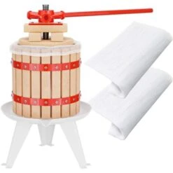 Pressoir à Fruits 12l Avec 3 Sacs Pressoir Appropriés
