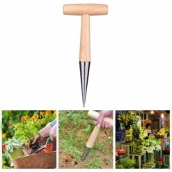 Jardinage Poinçonnant Trou Perforateur Et Semoir Fertilisant Outil De Jardinage Perforateur Fontainebleau Pour La Plantation à Domicile Poinçonnage Du Sol -Terre Tendre Soldes Boutique 42713817 5