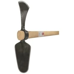 Idealspaten Wiedehopfhacke Avec La Feuille Ovale Forgé Poignée De Cendres De L'oeil Ovale 105 Cm