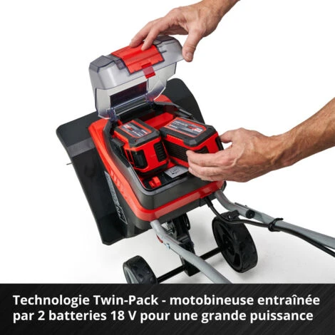 Einhell Batterie 2x18V Hoe GE CR 30 Li - (sans Piles Sans Chargeur) 3 Einhell Batterie 2x18V Hoe GE CR 30 Li - (sans Piles Sans Chargeur) – Image 3
