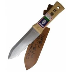 Couteau De Jardin, Transplantoir Hori Hori En Acier Inox - Bonsai Brand Fabriqué Au Japon