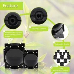 Dispositif D'enracinement Des Plantes, Coupe Assistée Par Boîte D'enracinement, Haute Pression Propagation Balle, Asexué Reproduction Équipement, Greffage Botanique Racine Contrôleur (6M+6S)，Starlight -Terre Tendre Soldes Boutique 49149524 3