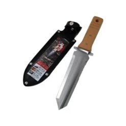 Outil Multi-Fonction De Jardin, Transplantoir "Hori Hori" En Acier Inox - Nisaku Miyamatou 832 Fabriqué Au Japon