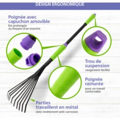 PALISAD - Ensemble D’outils De Jardin - 7 Pcs. -Terre Tendre Soldes Boutique 50816557 4