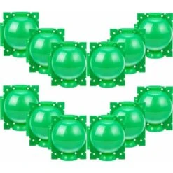 Boîte D'Enracinement De Plante Balle De Propagation Boîte à Racines De Plantes De Jardin Assistée Par Dispositif De Greffage Contrôleur De Racine De Coupe Et De Racine Botanique, Vert (12 Pièces), Ver