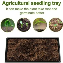 Plateaux De Culture De Plantes à Démarrage Solide (sans Trous) - Durables, Réutilisables -Terre Tendre Soldes Boutique 51322189 5