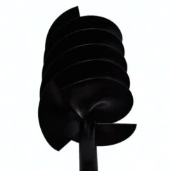 Topdeal Tarière De Sol Avec Mèche De Tarière 180 Mm Acier Noir -Terre Tendre Soldes Boutique 52081495 5