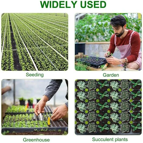 6 Pièce 72 Cellules Plateau Semence Plateau De Semis Germination Plastique Bac à Semis Plateau Culture Pour Microgreens Germination Des Plantes Serre Hydroponique, Accessoire De Jardin 4 6 Pièce 72 Cellules Plateau Semence Plateau De Semis Germination Plastique Bac à Semis Plateau Culture Pour Microgreens Germination Des Plantes Serre Hydroponique, Accessoire De Jardin – Image 4