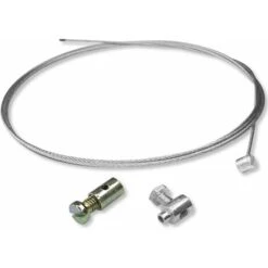 Cable Embrayage Universel 2m 20/10 Motoculture Tondeuse Tracteur Avec 2 Serre-cable