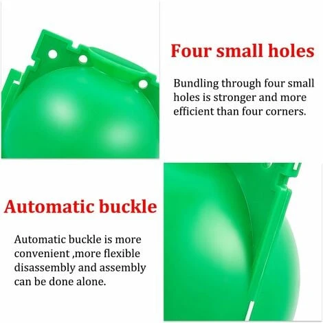Boîte D'Enracinement De Plante Balle De Boîte De Greffage De Plantes De Jardin Assistée Par Dispositif De Greffage Contrôleur De Racine De Coupe Et De Racine Botanique, S, Vert (20 Pièces) 2 Boîte D'Enracinement De Plante Balle De Boîte De Greffage De Plantes De Jardin Assistée Par Dispositif De Greffage Contrôleur De Racine De Coupe Et De Racine Botanique, S, Vert (20 Pièces) – Image 2