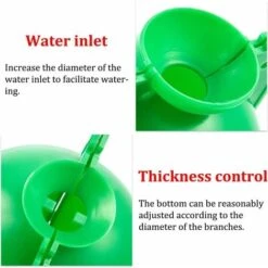 Boîte D'Enracinement De Plante Balle De Boîte De Greffage De Plantes De Jardin Assistée Par Dispositif De Greffage Contrôleur De Racine De Coupe Et De Racine Botanique, S, Vert (20 Pièces) 7 Boîte D'Enracinement De Plante Balle De Boîte De Greffage De Plantes De Jardin Assistée Par Dispositif De Greffage Contrôleur De Racine De Coupe Et De Racine Botanique, S, Vert (20 Pièces) -Terre Tendre Soldes Boutique 53921384 3