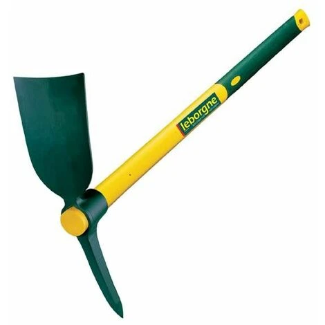 Leborgne Pioche De Cantonnier Douille Ronde 2 Kg - Manche Novamax 1 Leborgne Pioche De Cantonnier Douille Ronde 2 Kg - Manche Novamax