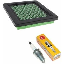 Filtre à Air Tondeuse Honda HONDA GCV135 GCV190 GCV160 17211-ZL8-000, 17231-ZM0-000 + Bougie NGK BPR5ES Tondeuse Tracteur Motoculteur