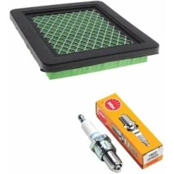 Filtre à Air Tondeuse Honda HONDA GCV135 GCV190 GCV160 17211-ZL8-000, 17231-ZM0-000 + Bougie NGK BPR6ES Tondeuse Tracteur Motoculteur