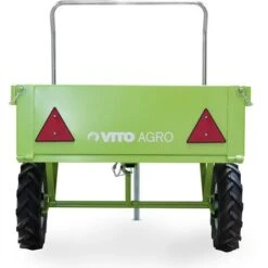 Motoculteur à Essence 7CV Moteur 4T 5200 W 213 Cm³ + Fraises + Remorque 242 X 100 X 127 Cm VITO -Terre Tendre Soldes Boutique 54901787 5
