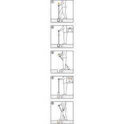 Fiskars Plantoir à Bulbes, Ergo, Longueur : 1 M, Poids : 1,95 Kg, Acier/Plastique, Noir/Orange, 1057078 -Terre Tendre Soldes Boutique 54940205 3