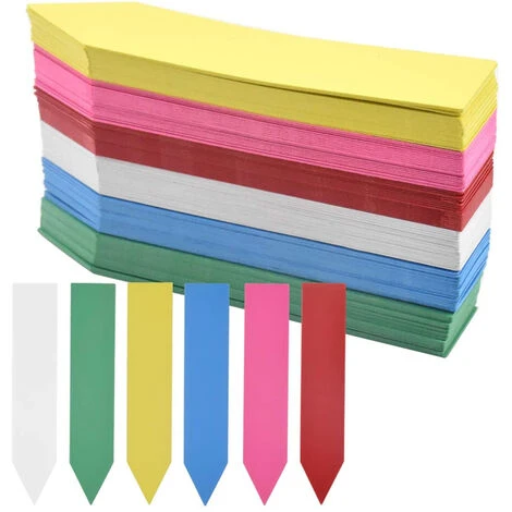 120x Étiquettes Plantes De Jardin En Plastique Etiquette Semis Couleur De 2x10cm En 6 Couleurs 1 120x Étiquettes Plantes De Jardin En Plastique Etiquette Semis Couleur De 2x10cm En 6 Couleurs