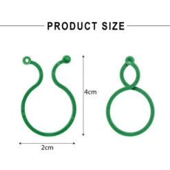 200 Pièces Clips De Jardin Pince Attache Tomates Reutilisable Pour Plantes Grimpantes - S -Terre Tendre Soldes Boutique 55496018 3