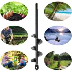 Mèches Pour Tarière, Antidérapantes, Pour Plantes En Spirale, Plantes De Jardin Et Plantes à Fleurs 4,1 X 22,9 Cm -Terre Tendre Soldes Boutique 55942928 3