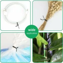 100m Fil De Fer Jardin Cravate,de Jardin Douce, Fil Jardinage Cravate Végétale Torsadée, Fil Plastifié Avec Couteaux, 100 Mètres 1 Rouleau Le Noir(avec Ciseaux) 8 100m Fil De Fer Jardin Cravate,de Jardin Douce, Fil Jardinage Cravate Végétale Torsadée, Fil Plastifié Avec Couteaux, 100 Mètres 1 Rouleau Le Noir(avec Ciseaux) -Terre Tendre Soldes Boutique 57021223 4