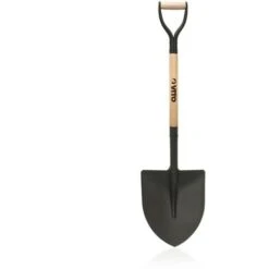 Pack 4 Outils De Jardin VITO Acier Haute Qualité Manche En Bois Poignée Ergonomique Fourche + Pelle Carrée + Pelle Ronde + Bêche -Terre Tendre Soldes Boutique 57194913 4