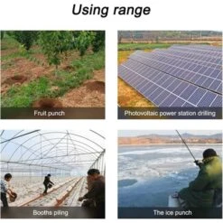 Mèche Jardin Tarière, Foret De Jardin En Spirale, Tarière De Jardinage Pour Perceuse électrique, Tige Hexagonale, Perceuse à Spirale, Outil De Jardinage Pour Planter Semis Et Bulbes- 930cm -Terre Tendre Soldes Boutique 57596588 5