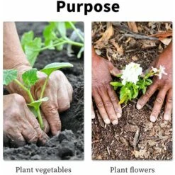 Mèche Pour Tarière10 Cm X 30 Cm Plante De Jardin Fleur Bulbe Tarière Spirale Perceuse Rapide Planteur Terre Tarière Bit Poteau Ou Parapluie Trou Digger Pour 3/8" Hex Drive Drill -Terre Tendre Soldes Boutique 60740771 5