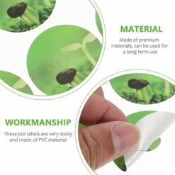 Cordeau De Jardin 100 Pièces étiquette Gousses étiquette Autocollant Rond Peler Et Coller étiquette Hydroponique Plante Cultiver étiquette De Panier Pour Toutes Les Gousses 8 Cordeau De Jardin 100 Pièces étiquette Gousses étiquette Autocollant Rond Peler Et Coller étiquette Hydroponique Plante Cultiver étiquette De Panier Pour Toutes Les Gousses -Terre Tendre Soldes Boutique 60740869 4