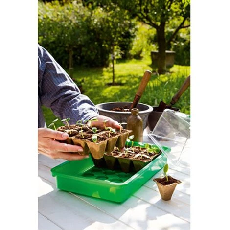 144 Pots De Croissance De 5 Cm Carrés. 8 Bandes De 18 Pots, Grand Pack 2 144 Pots De Croissance De 5 Cm Carrés. 8 Bandes De 18 Pots, Grand Pack – Image 2