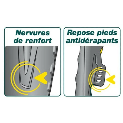 Leborgne Louchet Senlis Duopro - 28 Cm - Manche Béquille En Bois Certifié PEFC 100% 2 Leborgne Louchet Senlis Duopro - 28 Cm - Manche Béquille En Bois Certifié PEFC 100% – Image 2