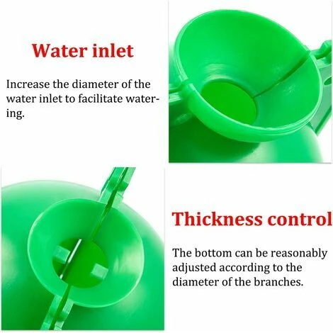 ZOLGINAH Boîte D'Enracinement De Plante Boîte à Racines De Plantes De Jardin Assistée Par Dispositif De Greffage Contrôleur De Racine De Coupe, S, Vert (20 Pièces) 3 ZOLGINAH Boîte D'Enracinement De Plante Boîte à Racines De Plantes De Jardin Assistée Par Dispositif De Greffage Contrôleur De Racine De Coupe, S, Vert (20 Pièces) – Image 3