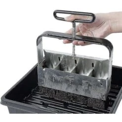 Outil De Plantation De Graines à Main Quad Bloqueur De Sol Outils De Culture De Jardin -Terre Tendre Soldes Boutique 65104675 3