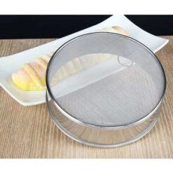 Tamis à Farine Rond Professionnel En Acier Inoxydable Avec 60 Mailles (7,9 Pouces) -Terre Tendre Soldes Boutique 65623715 4