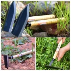 1pc Portable Mini Houe Desserrant Le Sol Houe Maison Jardin Outil De Repiquage -Terre Tendre Soldes Boutique 65623985 3