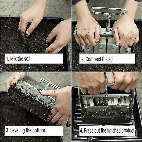 Garden Tool Seed Semer Toolclod Maker Bloqueur De Sol 3 Garden Tool Seed Semer Toolclod Maker Bloqueur De Sol – Image 3