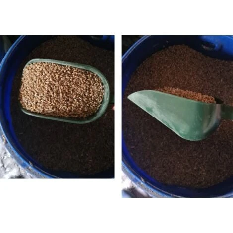 Pelle à Grain, Granulé De Bois, Crotte, Déjection Chien Litière Poule Cheval Lapin Vache Mouton Veaux Volaille Grande Contenance 2kg PVC Vert Pellets 2 Pelle à Grain, Granulé De Bois, Crotte, Déjection Chien Litière Poule Cheval Lapin Vache Mouton Veaux Volaille Grande Contenance 2kg PVC Vert Pellets – Image 2