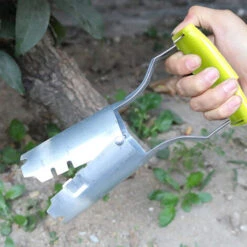 Outils à Main De Jardin Planteur D'ampoules - Machine De Repiquage De Plantes Libération Automatique Du Sol Pour Creuser/remplir Le Trou - Marqueur De Profondeur Pour Planter Des Tulipes, Des Jonquill -Terre Tendre Soldes Boutique 66976381 4