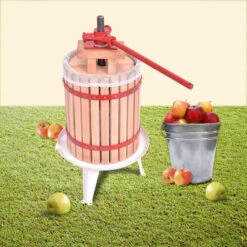 Froadp 18L Manuel Pressoir à Fruit, Presse à Fruits Avec Torchon Filtrage -Terre Tendre Soldes Boutique 67376766 5