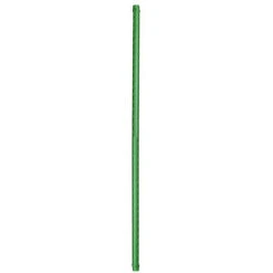Tuteur Vert Acier Plastifié Cranté - 150 Cm / Ø11 Mm - Nature