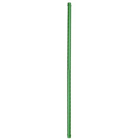 Tuteur Vert Acier Plastifié Cranté - 150 Cm / Ø11 Mm - Nature 1 Tuteur Vert Acier Plastifié Cranté - 150 Cm / Ø11 Mm - Nature