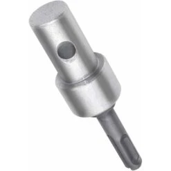 Tarière Adaptateur De Perceuse électrique, 10,4 Cm De Longueur, Mandrin De Perceuse Sans Clé, Tige Ronde Pour Visseuse à Percussion -Terre Tendre Soldes Boutique 69557599 5