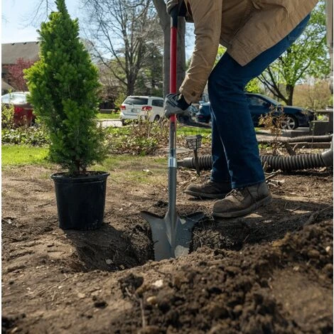 Pelle à Manche Allongé XL - Lame En V - ROOTSLAYER - VENTEO - Dents Ultra Aiguisées En Acier De Carbone - Manche Allongé 5 Pelle à Manche Allongé XL - Lame En V - ROOTSLAYER - VENTEO - Dents Ultra Aiguisées En Acier De Carbone - Manche Allongé – Image 5