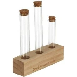 Lot De 3 Tubes à Essai En Verre 18cm. Transparant. Marque : Esschert Design. Réf. : FH021 6 Lot De 3 Tubes à Essai En Verre 18cm. Transparant. Marque : Esschert Design. Réf. : FH021 -Terre Tendre Soldes Boutique 71979041 3