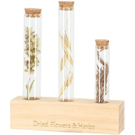 Lot De 3 Tubes à Essai En Verre 18cm. Transparant. Marque : Esschert Design. Réf. : FH021 4 Lot De 3 Tubes à Essai En Verre 18cm. Transparant. Marque : Esschert Design. Réf. : FH021 – Image 4