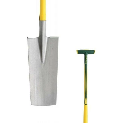 LEBORGNE - Louchet Pépiniériste 40cm Manche Novagrip Béquille - 315407 2 LEBORGNE - Louchet Pépiniériste 40cm Manche Novagrip Béquille - 315407 – Image 2