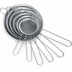 Ensemble De 6 Tamis à Mailles Fines, Tamis à Farine Tamis En Acier Inoxydable