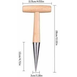 Jardinage Poinçonnant Trou Perforateur Et Semoir Fertilisant Outil De Jardinage Perforateur Pour La Plantation à Domicile Poinçonnage Du Sol 8 Jardinage Poinçonnant Trou Perforateur Et Semoir Fertilisant Outil De Jardinage Perforateur Pour La Plantation à Domicile Poinçonnage Du Sol -Terre Tendre Soldes Boutique 76326239 4