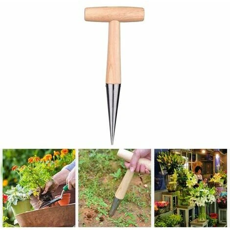 Jardinage Poinçonnant Trou Perforateur Et Semoir Fertilisant Outil De Jardinage Perforateur Pour La Plantation à Domicile Poinçonnage Du Sol 5 Jardinage Poinçonnant Trou Perforateur Et Semoir Fertilisant Outil De Jardinage Perforateur Pour La Plantation à Domicile Poinçonnage Du Sol – Image 5